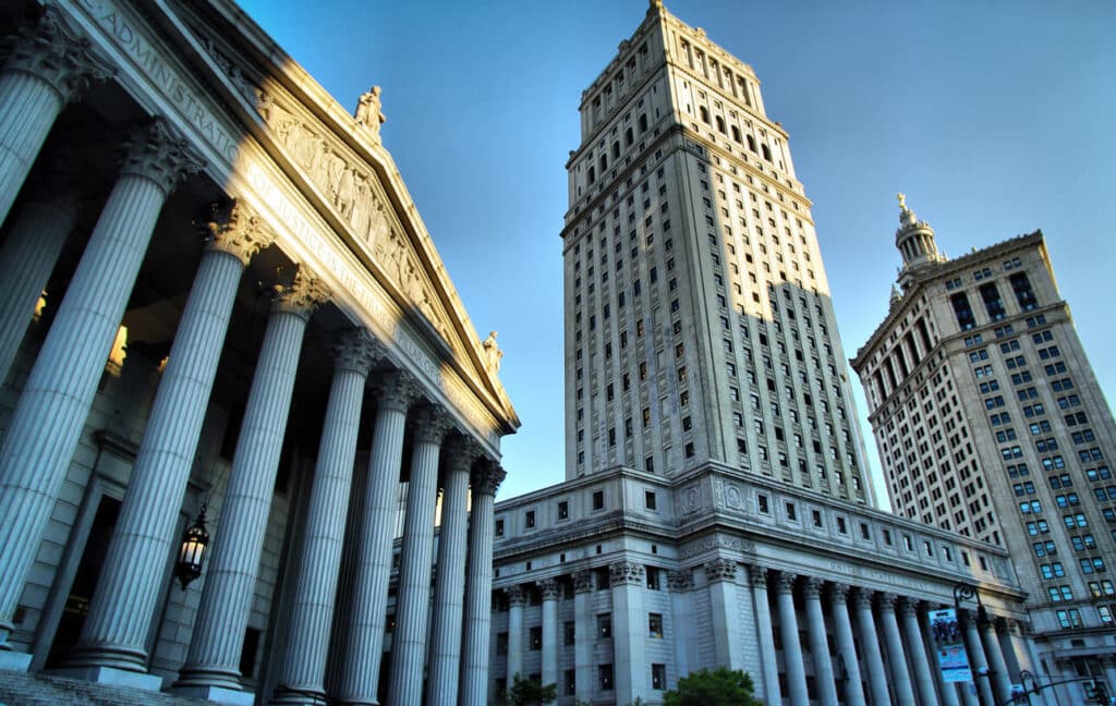 Courthouse in New York City