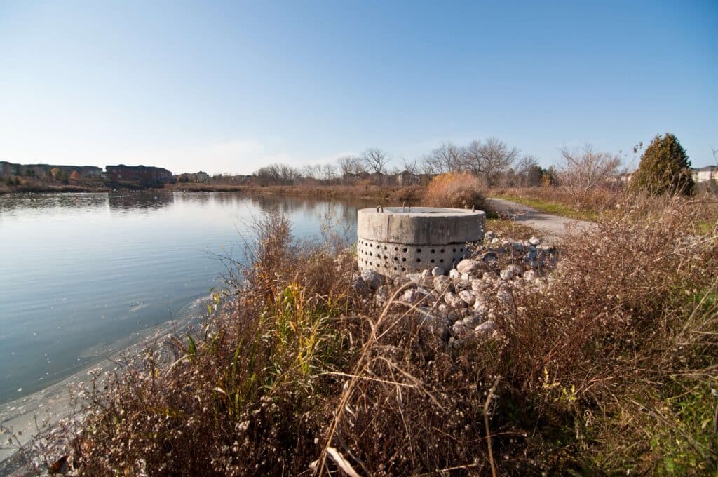 stormwater pond