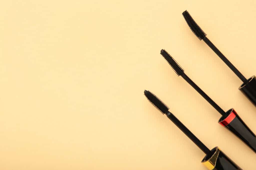 three different mascaras